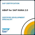 SAP Certified Development SpecialistABAP for SAP HANA
