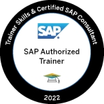 Trainer Skills & Certified SAP Consultant 2022